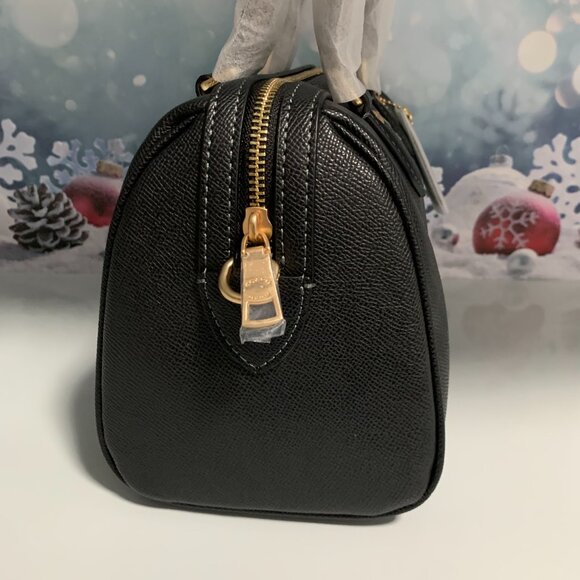 Brand New Coach Rowan Boston Bucket Bag Black - Picture 3 of 4
